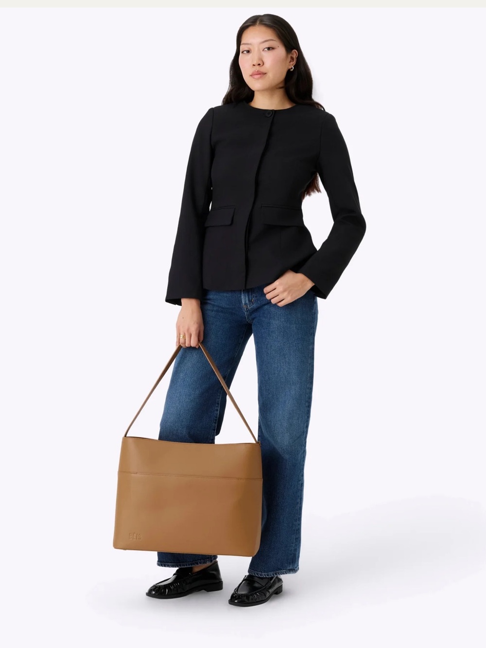 BNWT - BEIS The Diaper Tote in Camel